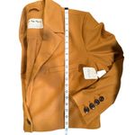 Free People  We The Free Block Party Crop Blazer Amber Large NWT Photo 5