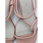 Intentionally Blank Heeled Sandal Pink Nude Size 8 Strappy Block Heel Photo 13