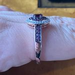 Tanzanian Wine Garnet Sterling Silver Ring Size 10 Photo 1