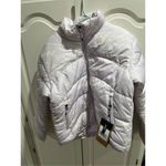 The North Face  NSE 2000 lavender white marble puffer jacket Medium Photo 2