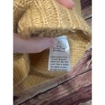 easel  Fair Isle Knit Crewneck Sweater Winter Ski Sweater Camel Women's Large Photo 4
