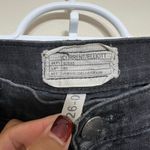 Current/Elliott Current Elliott Black Cropped Straight Jeans 26 Women Photo 1