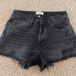 AGOLDE Black Jean Shorts Photo 0