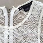 Armani Exchange  White Lace Mini Dress Photo 3