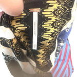 Free People  Catch‎ Me If You Can Top Black Leopard Print Size Small Photo 8