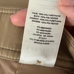 Babaton Aritzia Women's Command Vegan Leather Straight Leg Pants Beige Size 4 Photo 4