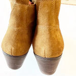 Lucky Brand  Brown Suede Studded Ankle‎ Boot Latinia Size 9.5 Coastal Cowgirl Photo 6