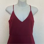 Lulus Lulu’s Forever Your Girl Wine Red Bodycon Dress Cocktail Dress Mini Burgundy S Photo 5