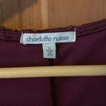 Charlotte Russe  Size Small Women's Teen Burgundy Dress Photo 1