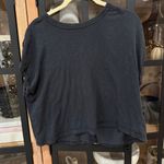 We The Free  you rock tee charcoal slouchy raglan oversized cropped top boxy Photo 2