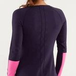 Lululemon Runder Under Long Sleeve Reverible Shirt Go Light Size 4 Photo 1