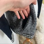 American Eagle Knitted Bomber Varsity Jacket Sweater Wool Blend Photo 4