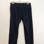 Lululemon OLD TAG ATHLETICA Solid Black Wide Waistband Media Pocket Leggings 6 Photo 7