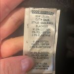 Good American Womens  Good Legs Distressed Jeans Black Plus Size Photo 7