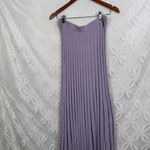 Free People FP Beach Lavender Mira Knit Maxi Sweater Skirt Size L Photo 3