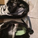 Replay women's size 35 EU mid hi top lace detail HIGHLAND zippered back sneaker Black Photo 4