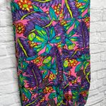 Vintage Just Class Womens Y2K Floral Shorts Overalls Romper Tropical Print M 90s Pink Size M Photo 6