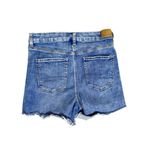 American Eagle  Curvy Hi-Rise Shortie Denim Shorts size 10 Photo 5