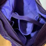 Longchamp suede leather hobo purple crossbody bag Photo 9