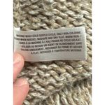 Old Navy  Women's M Vintage Knitted Beige Long Vest Cardigan Sweater Wool Blend Photo 6