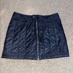 Athleta ‎ Toasty Buns Primaloft Quilted Mini Puffer Skirt Black 6 Photo 3