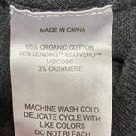 Quince Women's Black Cashmere Long Sleeve Crew Neck Pullover Sweater Top Size M Size M Photo 3