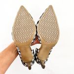 Merona NEW Black White Gingham Check D’Orsay Pointed toe Pumps sz 8.5 Photo 5