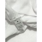 Women's Long Sleeve Pullover Raw‎ Hem Cropped Hoodie Bright White Size Medium Photo 1