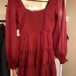 Altar'd State Red Mini Dress Photo 2