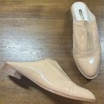Louise et Cie Size 10 Patent Leather Upper Beige Neutral Mules Photo 0