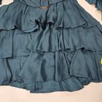 Tularosa  Flora Dress in Teal XXS Photo 3