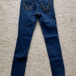Hollister 3S low rise skinny slim straight leg jeans medium wash denim Photo 3