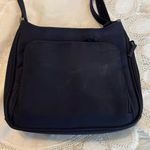 Vintage Strada Navy Blue Purse Handbag Crossbody Several Compartments Photo 3