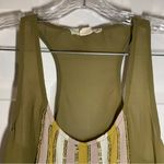 Staring At Stars  Green Sheer Beaded Accent Tank size XS Photo 2