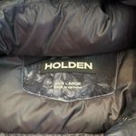 Holden Cropped Alpine Down Filled Jacket Black Tie Dye Size XL NWT Women’s Photo 4