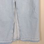 ZARA Denim Jean Maxi Skirt Light Wash Size Large Photo 2