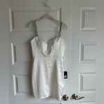Mac Duggal ‎ Rhinestone Strap Mini Dress Size 2 NWT Photo 2