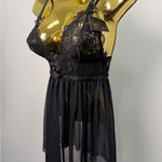 NWT Bras N Things “Nicolette” Baby Doll Soft Cup top size 8 Black Size M Photo 1