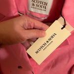 Scotch & Soda NWT  Pink Double-Breasted Blazer Photo 7