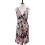 Vintage Cocktail Dress 8 Y2K Homecoming Silk 90s Fairy Dress SemiFormal Spiegel Black Photo 7