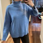 Brave Soul Blue Turtleneck Sweater Photo 1
