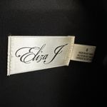 Eliza J NWT Long Sleeve Tuxedo Gown Dress Satin Shawl Collar Womens Black Size 6 Photo 6