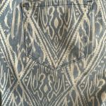 Chico's Platinum Tribal Ikat Print Crop Jean Southwestern Size XS Photo 5