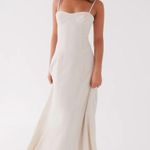 Peppermayo  Black Linen Maxi Dress Photo 2