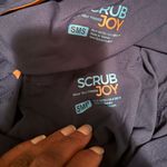 Womens sz SP Scrub Joy Scrub Set! No Free Shipping:( Blue Photo 4