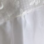 Radcliffe vintage coquette nightgown nightie lingerie bow lace in white/ivory and blue size large. Photo 5