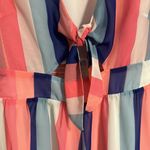 Pink Lily  Striped Romper Photo 4