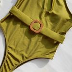 Boutique One Piece Swimsuit Green Photo 1