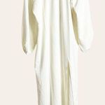 Hill House  Simone Long Sleeve Maxi Dress in Coconut Milk Size L Photo 5