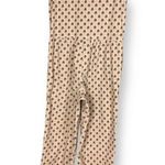 Handmade Jumpsuit Floral Sleeveless Button-Up Cottagecore Tan Print Gentle Taper Photo 1